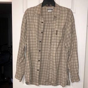 Columbia flannel plaid righthanded shooting shirt